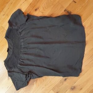 Torrid Dark gray short sleeve top size 1